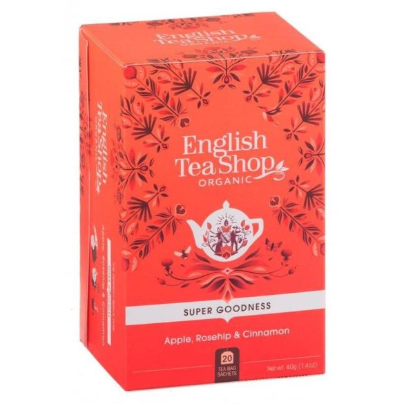 English Tea Shop alma, csipkebogyó tea fahéjjal
