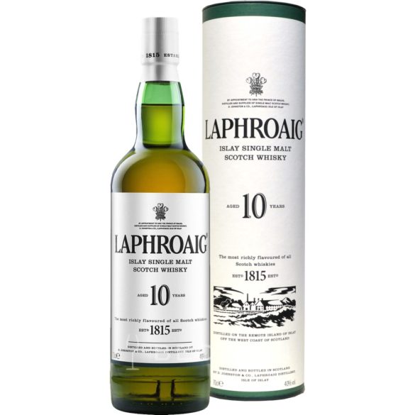 Laphroaig single malt skót whiskey