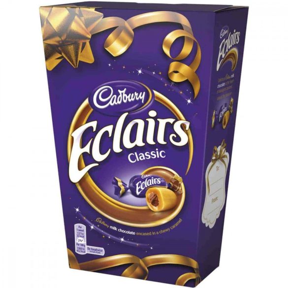 Cadbury Eclairs karamellás cukorka csokoládékrémmel
