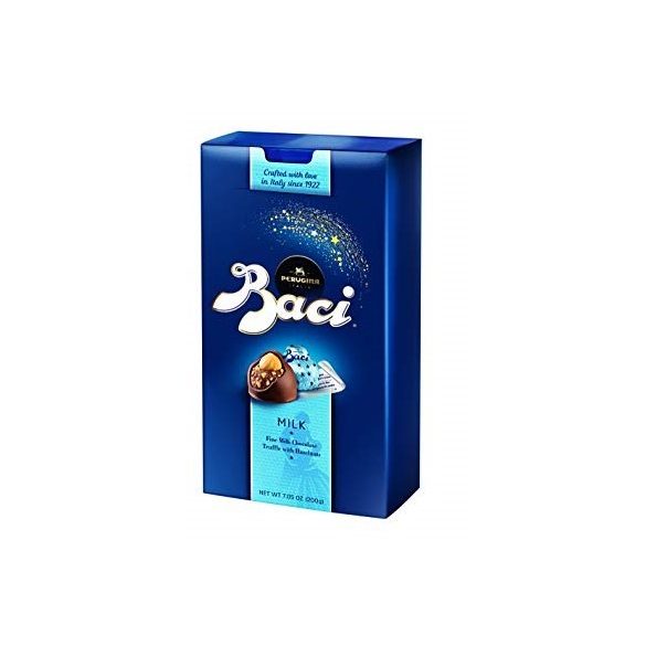 Baci mogyoróval töltött tejcsokoládé praliné