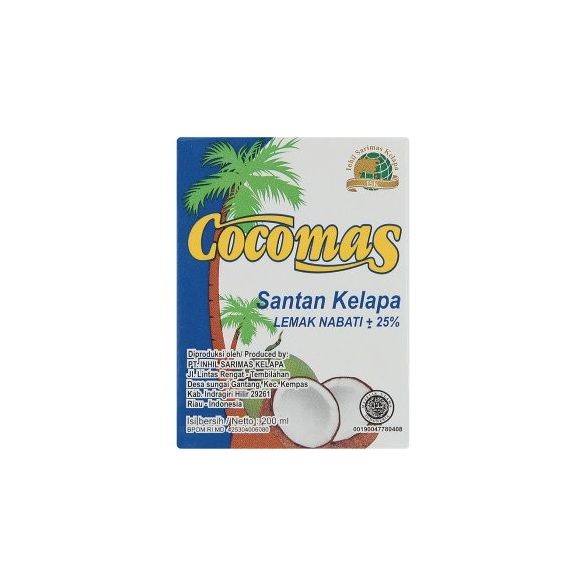 Cocomas kókusztej sűrítmény