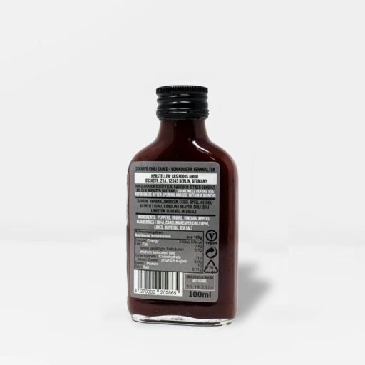 Crazy Bastard Carolina Reaper Áfonya Chili Szósz 100 ml