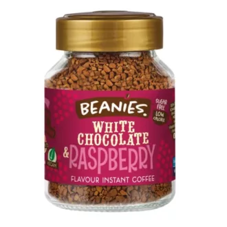 Beanies Málnás Fehér Csokoládés instant kávé 50 g