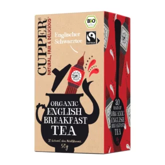 CUPPER Bio English Breakfast tea – 20 db filter