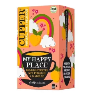   CUPPER My Happy Place bio kamillatea barackkal és mangóval – 20 db filter