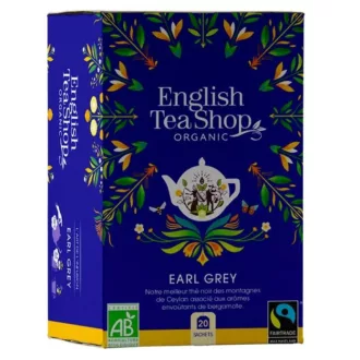 English Tea Shop Bio & Fairtrade Earl Grey fekete tea 20 db
