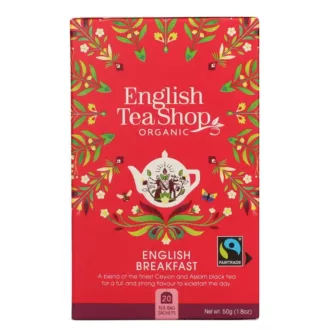 English Tea Shop Bio English Breakfast fekete tea 20 db