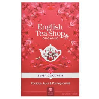   English Tea Shop bio rooibos tea acai bogyóval és gránátalmával 20 db