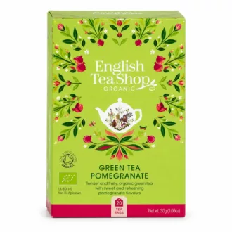 English Tea Shop bio zöld tea gránátalmával 20 db