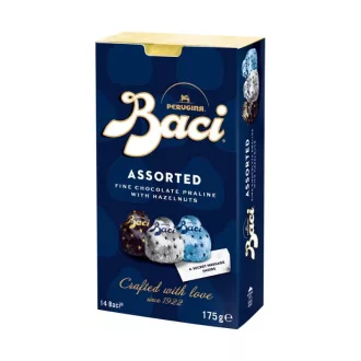 Baci tej- és étcsokoládé válogatás díszdobozban 175g