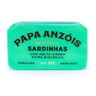Papa Anzóis szardínia bio extra szűz olívaolajjal 120 g