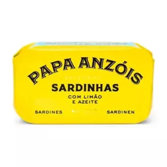 Papa Anzóis szardínia citrommal és olívaolajjal 120 g