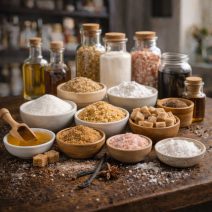 Só, cukor, édesítők