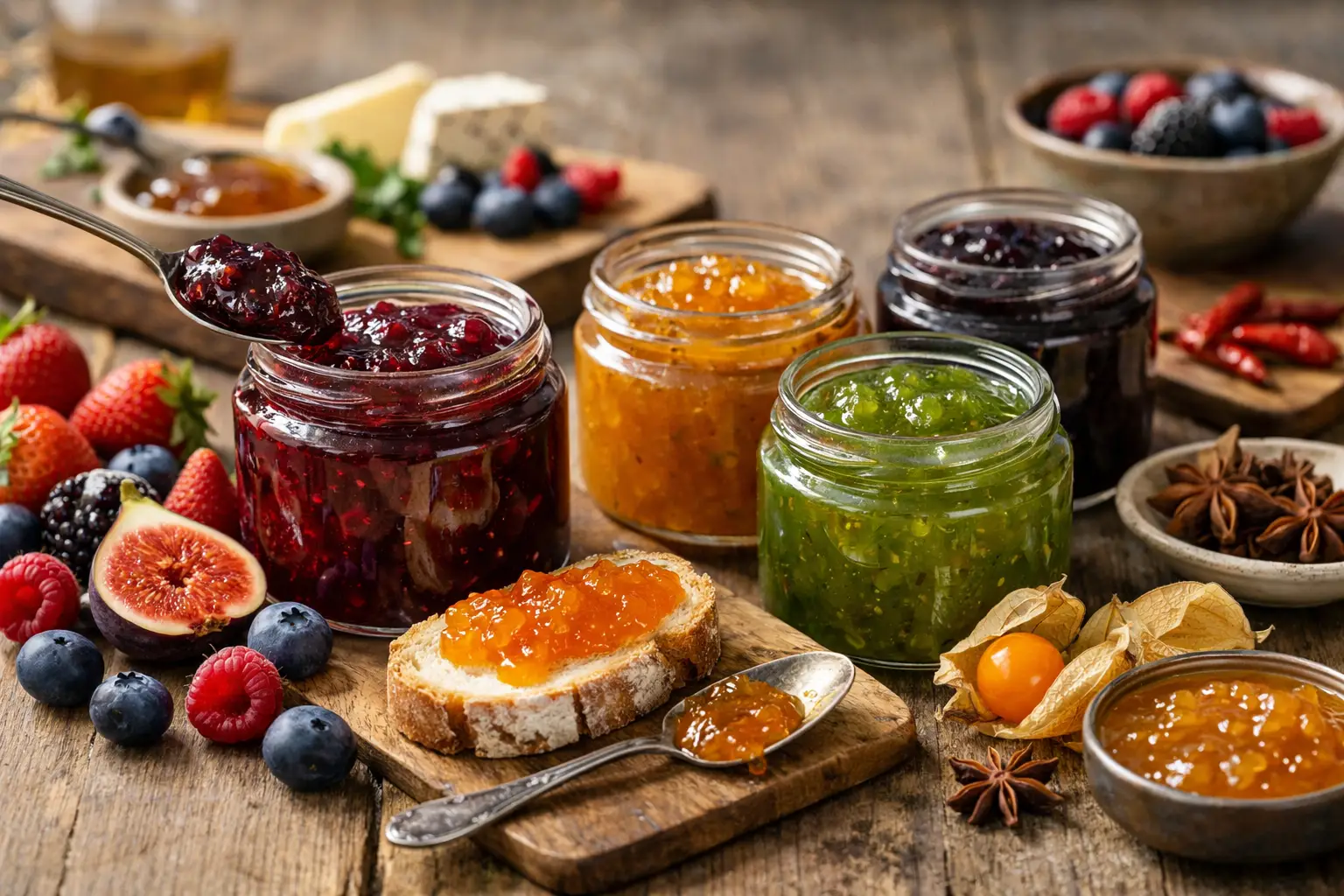 Különleges lekvár válogatás ínyenceknek