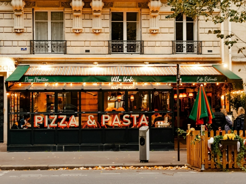 Olasz kisváros gasztronómia